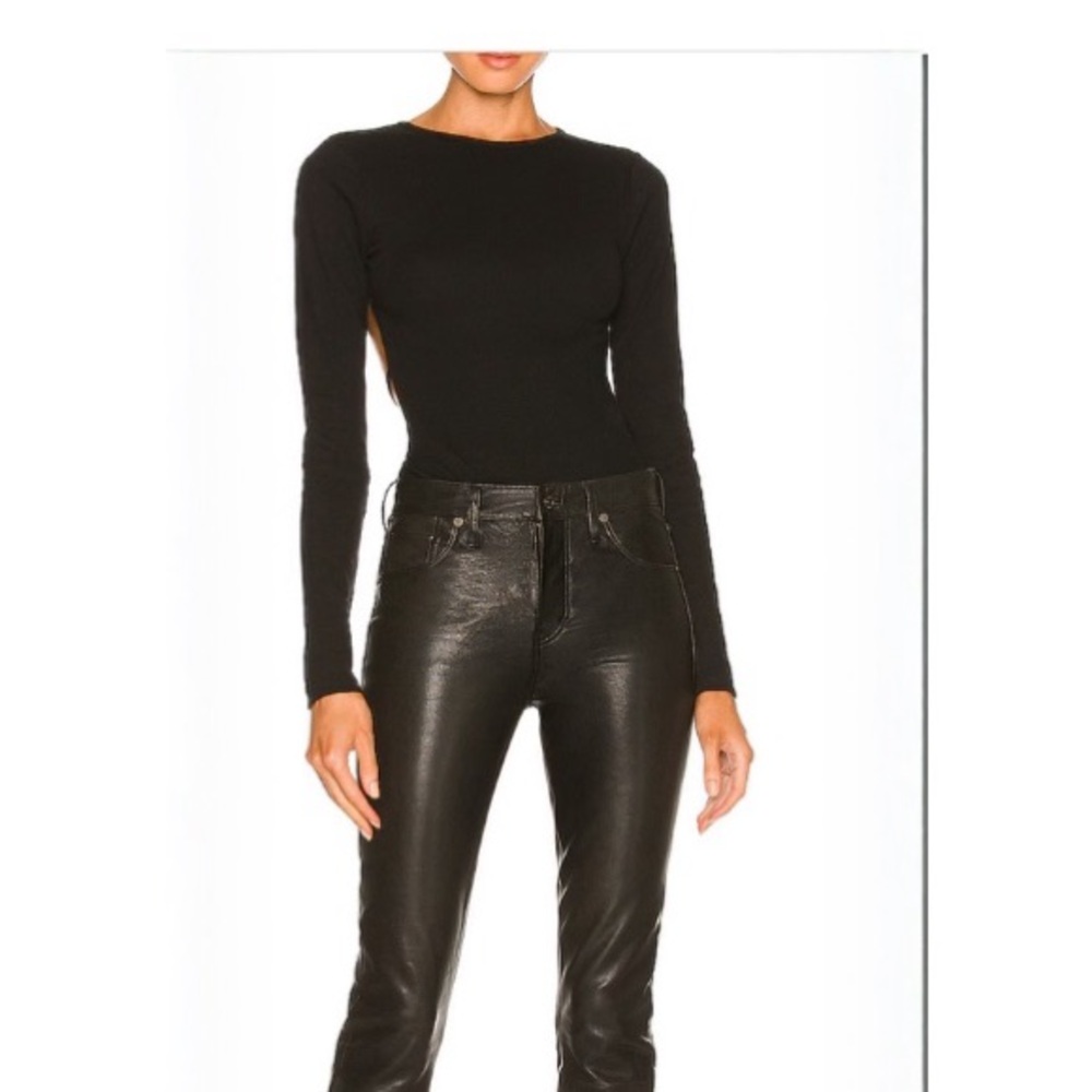 Black Long Sleeve Bodysuit